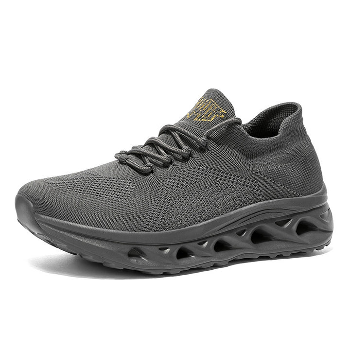 Unisex knitted sneakers with sock-like shaft and cushioned air sole Mune Fashion