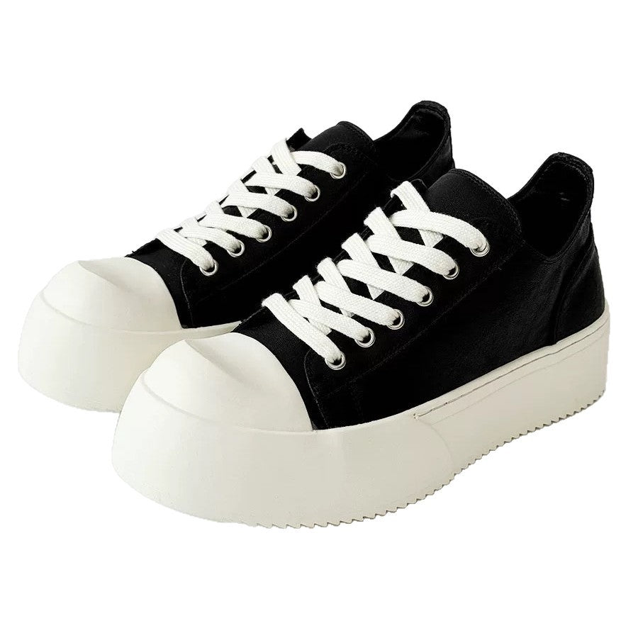 Women's platform sneaker in minimalist design with thick sole Mune Fashion