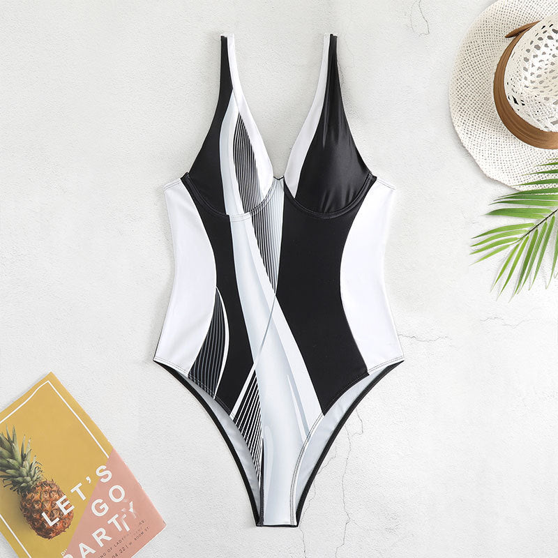 Women's Stylish One-Piece Swimsuit Mune Fashion