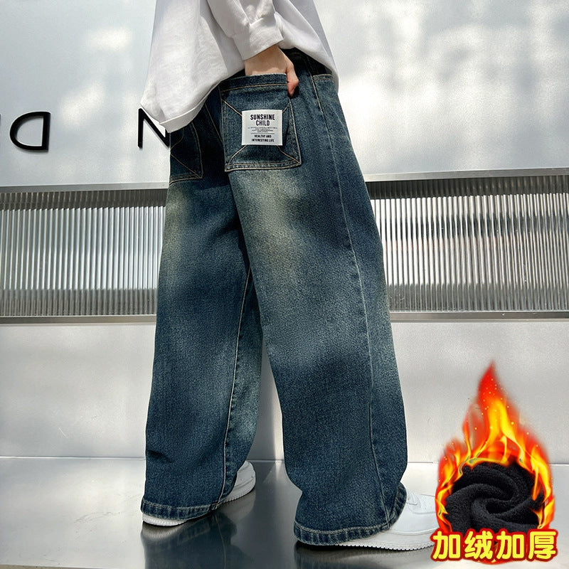Men's loose-fitting denim pants Mune Fashion