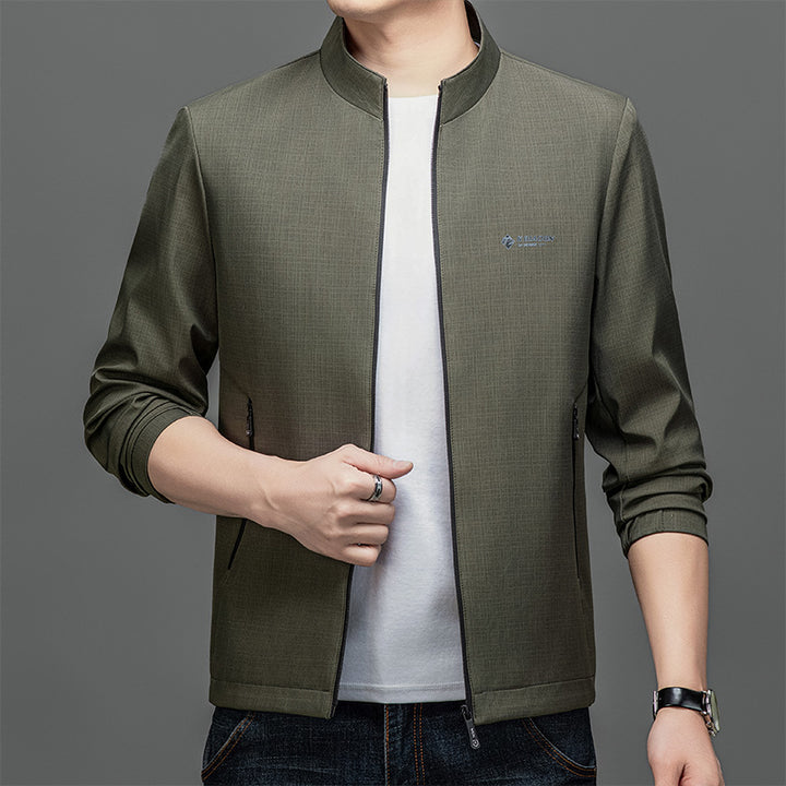 Men's Stylish Sports Jacket with Stand-up Collar Mune Fashion