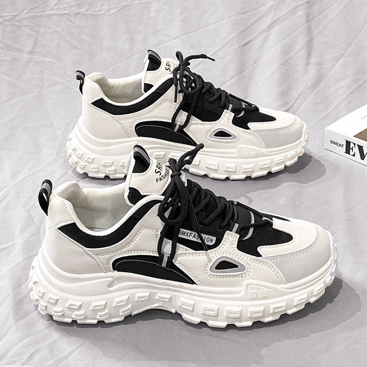 Women's fashionable chunky sneakers with non-slip sole Mune Fashion
