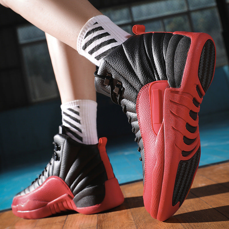 Men's Retro-inspired Performance Basketball Boots with Reinforced Side Wall Mune Fashion