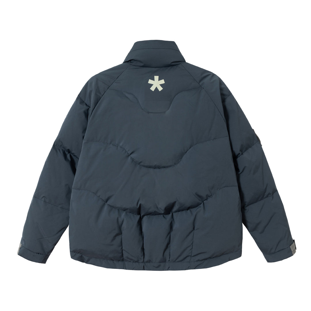 Men's short padded winter jacket with a high stand-up collar Mune Fashion