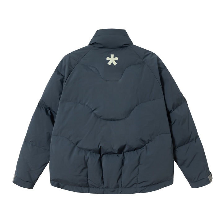 Men's short padded winter jacket with a high stand-up collar Mune Fashion