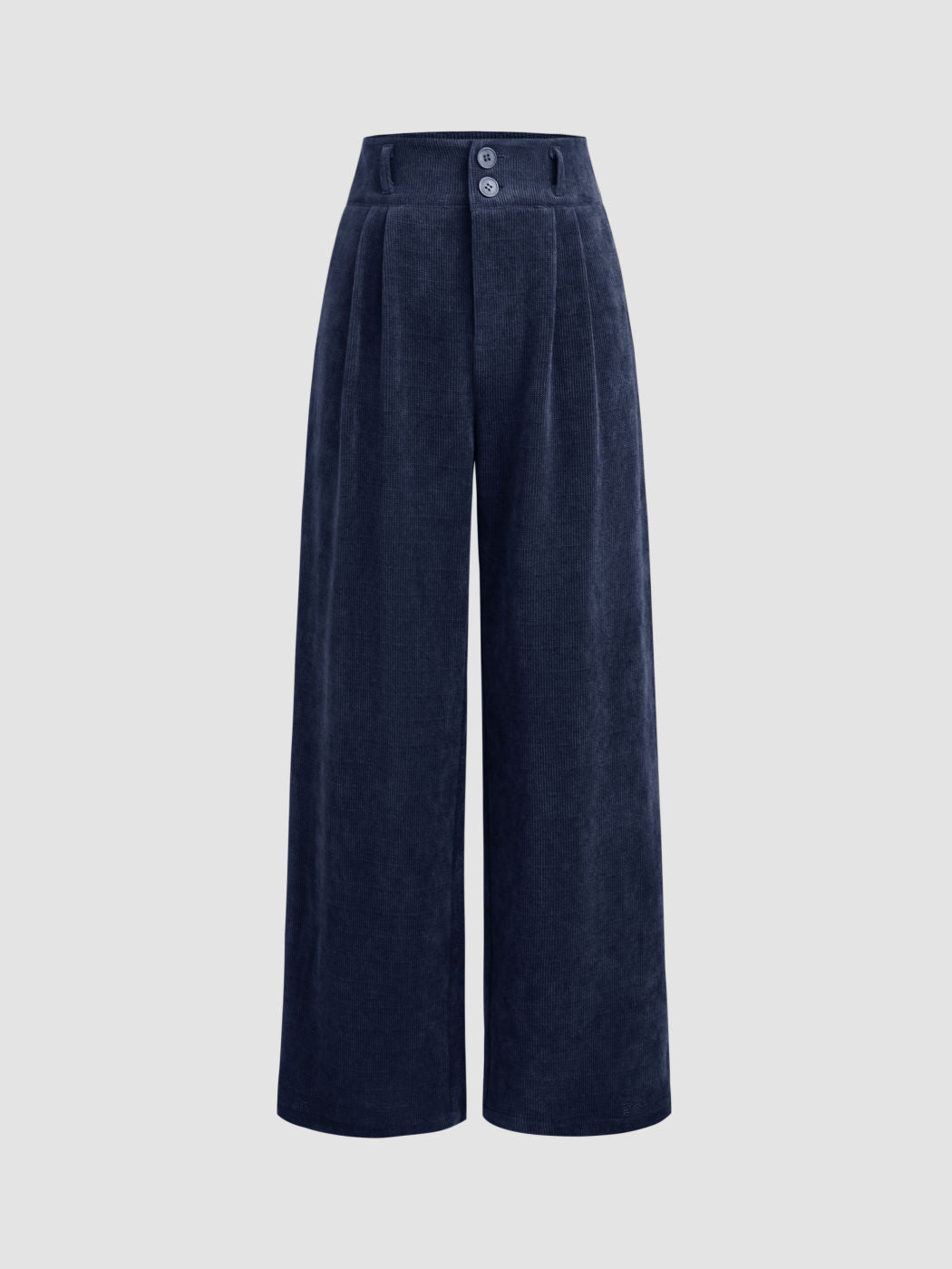 Women's Elegant and Wide Cut Cord Pants Mune Fashion