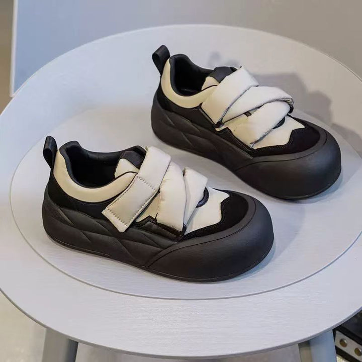 Women Sneakers with double Velcro and fashionable design Mune Fashion