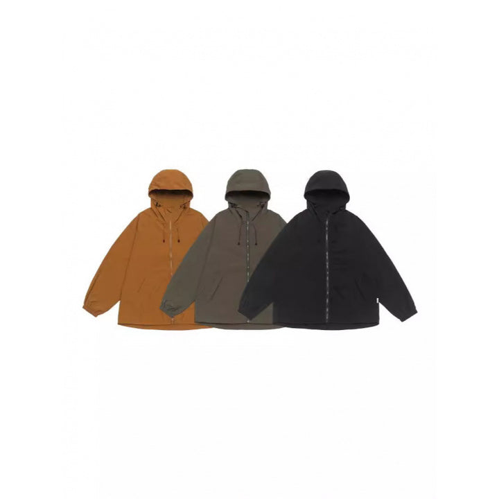 Unisex Oversized Hooded Jacket in Parka Style with Extended Back and Drawstring Mune Fashion