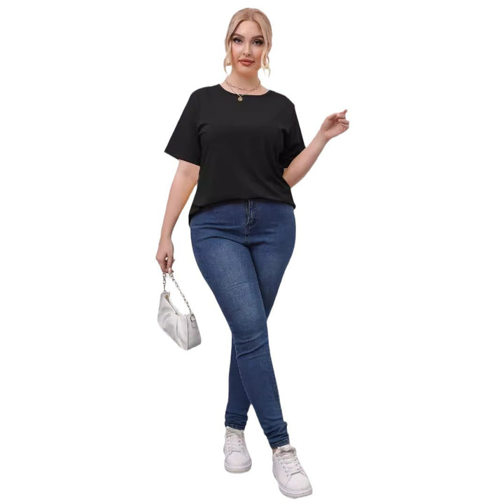 Women's trendy T-shirt with creative cutouts Mune Fashion