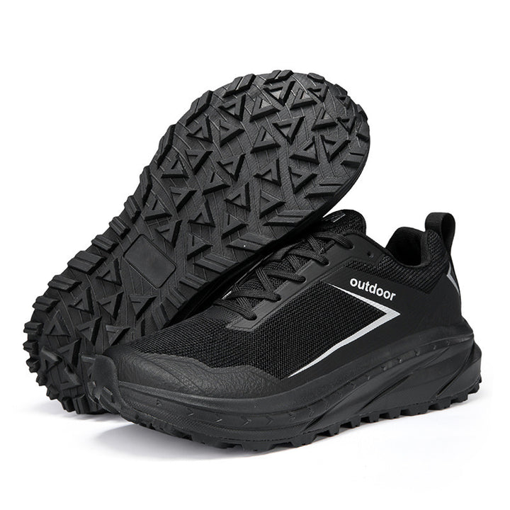 Unisex nan robust trail running shoe with shock-absorbing midsole and grippy outsole Mune Fashion