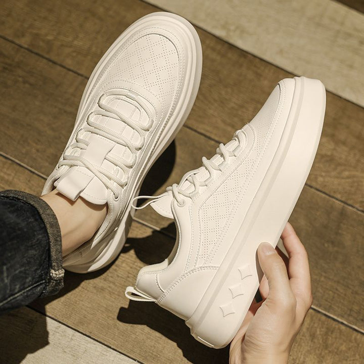 Women's fashionable sneakers with breathable mesh surface and shock-absorbing sole Mune Fashion