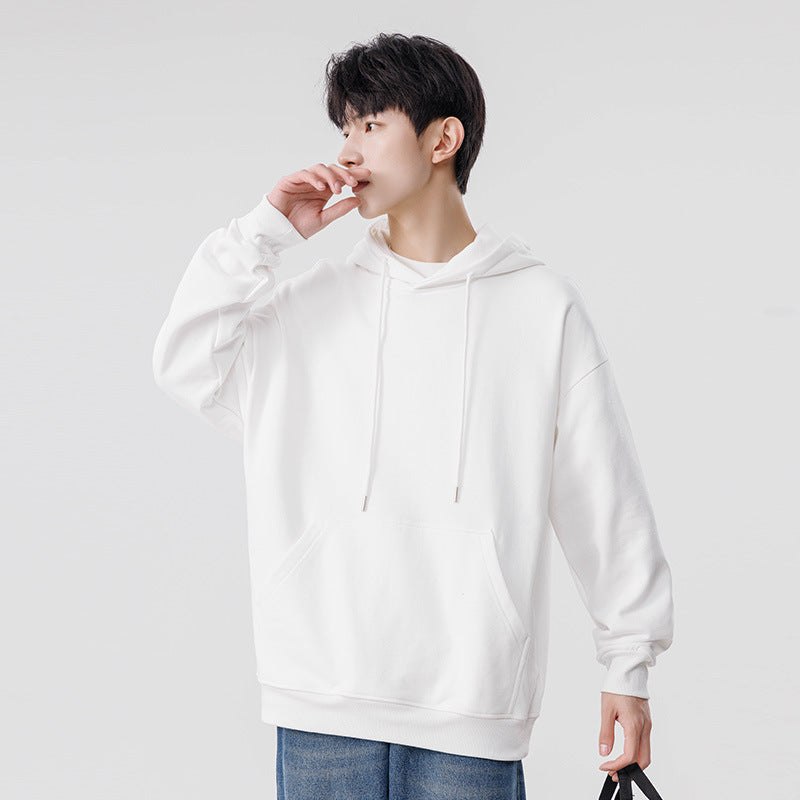 Unisex Oversize Hoodie with Kangaroo Pocket and Drop Shoulder Drune