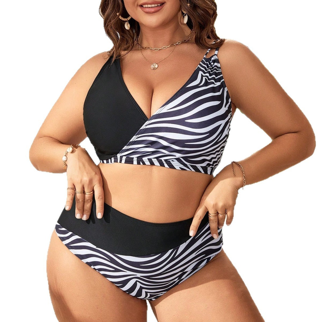 Women's Colorful Patterned Bikini Mune Fashion
