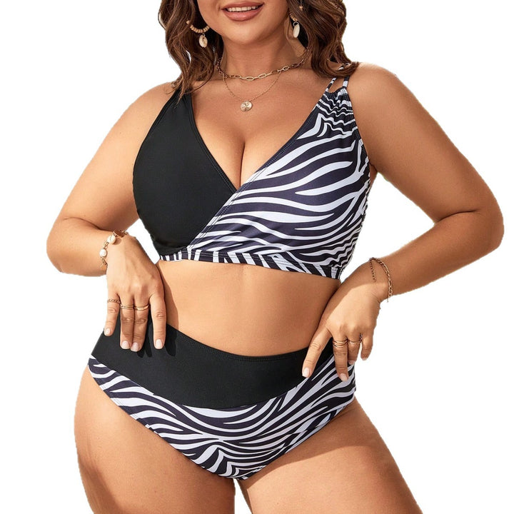 Women's Colorful Patterned Bikini Mune Fashion