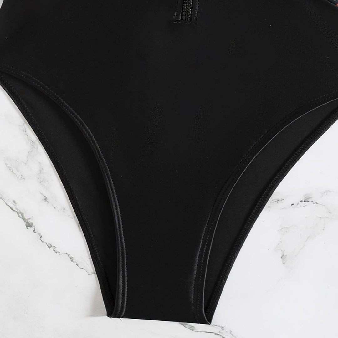 Women's Long Sleeve Neoprene Swimsuit Mune Fashion