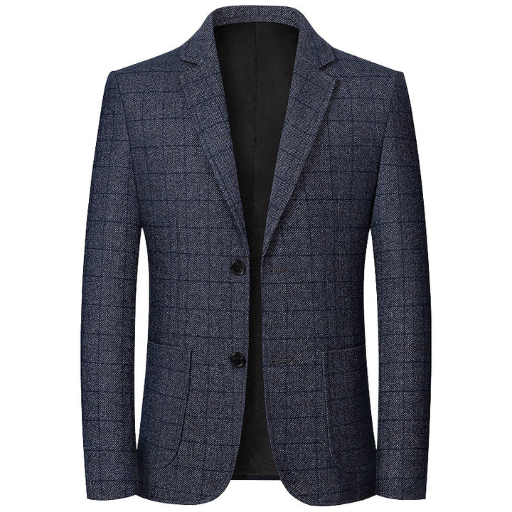 Men's Blazer Glencheck Slim Fit with Light Inner Lining Mune Fashion