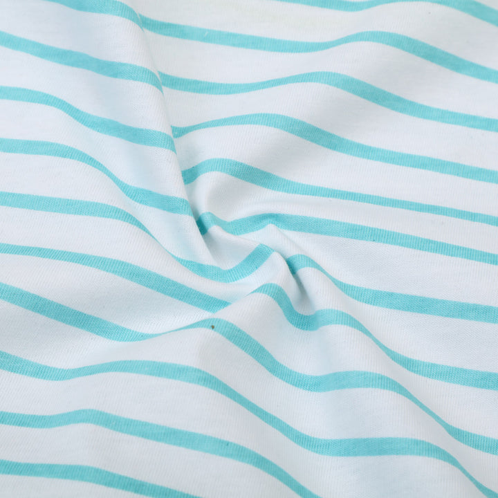 Girls tulle dress with colorful unicorn motif and striped top Mune Fashion