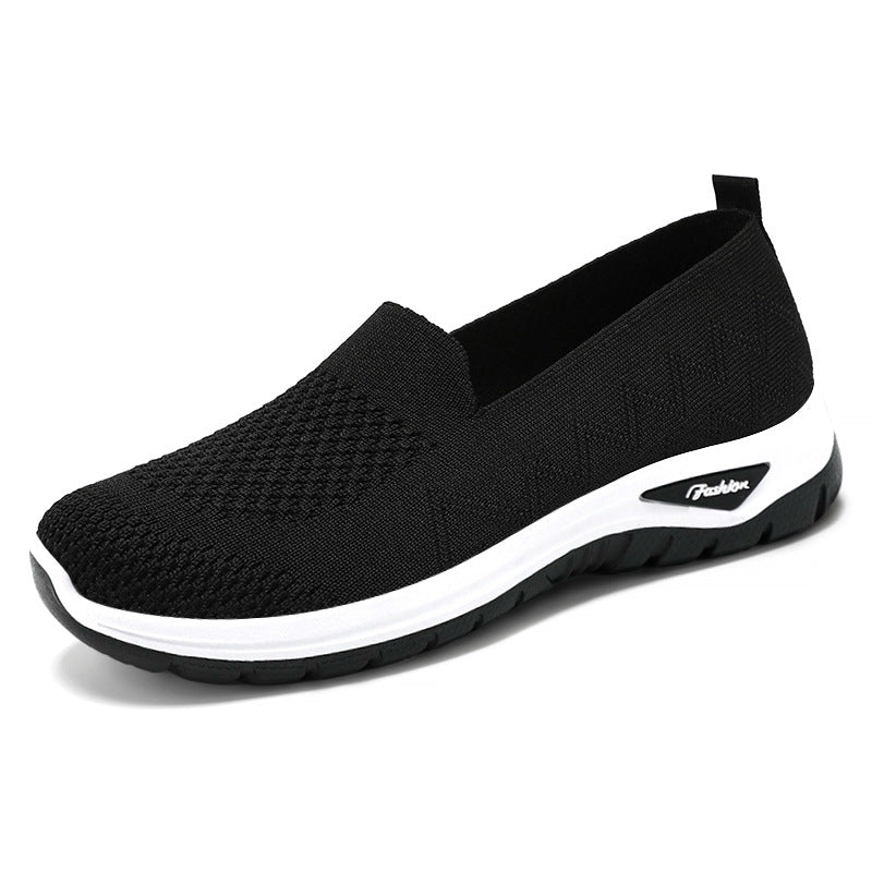 Women nan seamless knit slip-on with padded memory footbed and flexible profile outsole Mune Fashion
