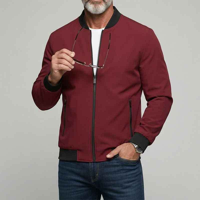 Men's Classic Bomber Jacket Mune Fashion