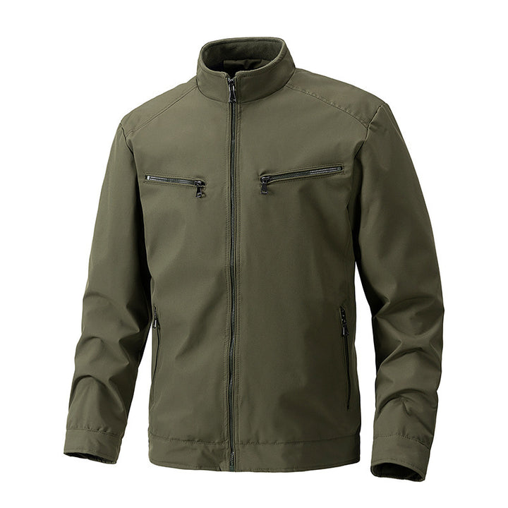 Men's outdoor jacket with high collar Mune Fashion