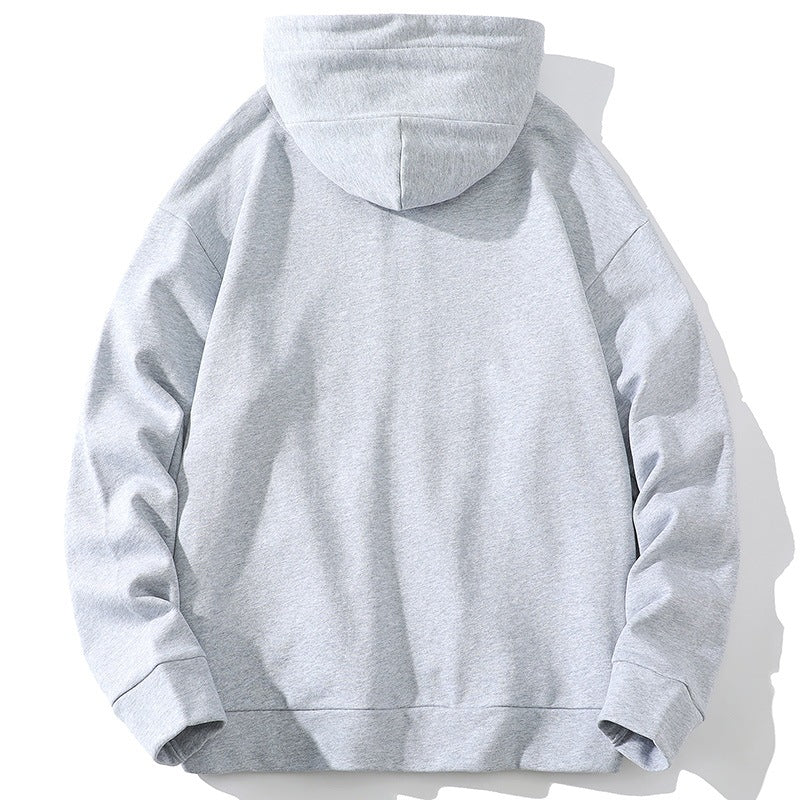 Unisex Oversize Hooded Zip Jacket made of soft fleece with a full zipper and side pockets Mune Fashion