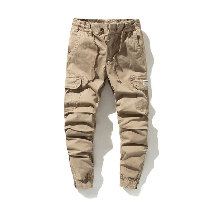 Herren Cargo-Jogginghose im urbanen Utility‑Stil mit elastischem Tunnelzugbund und verstärkten Kniepartien Mune Fashion