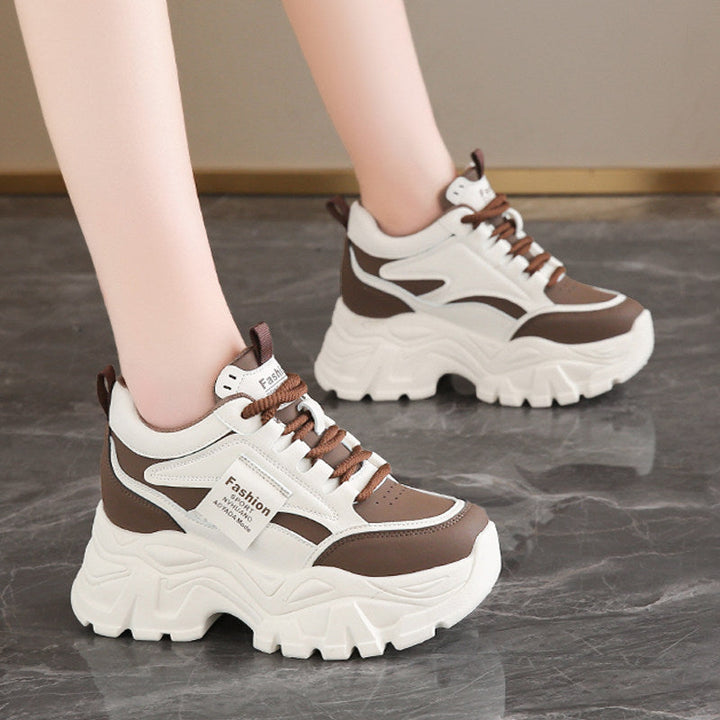 Women Sporty Chunky Sneakers with Innovative Cushioning Technology Mune Fashion