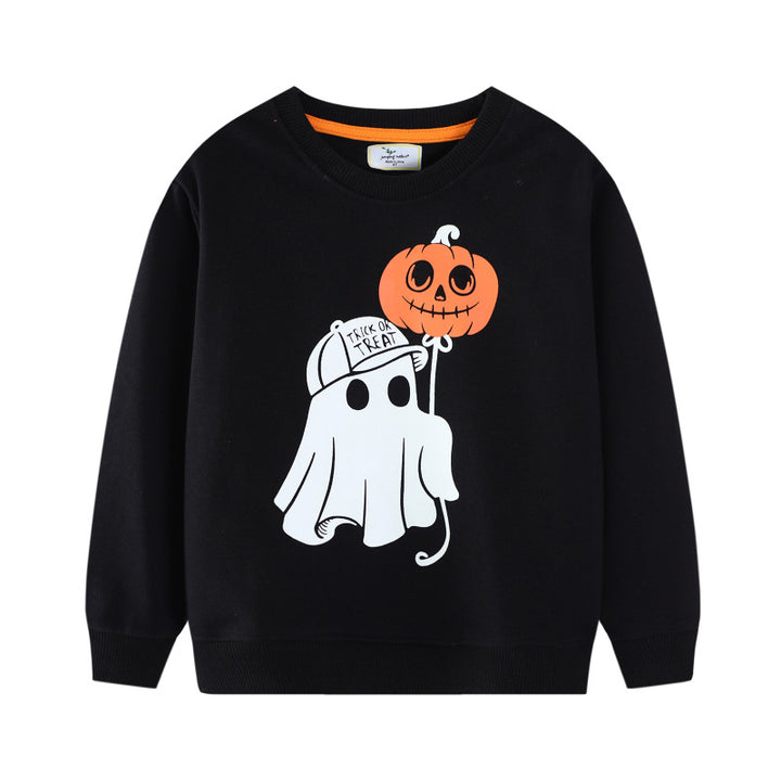 Boys cuddly sweatshirt with spooky Halloween motif Mune Fashion