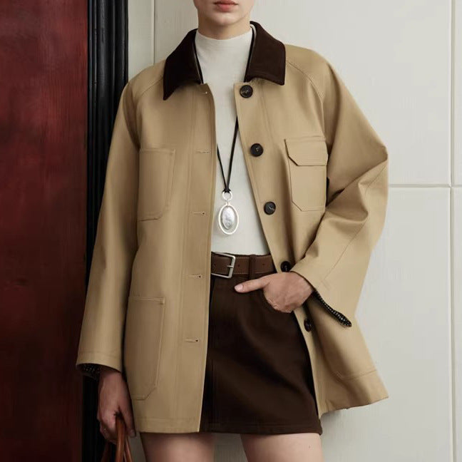 Women Fashionable Jacket with Classic Cut Mune Fashion