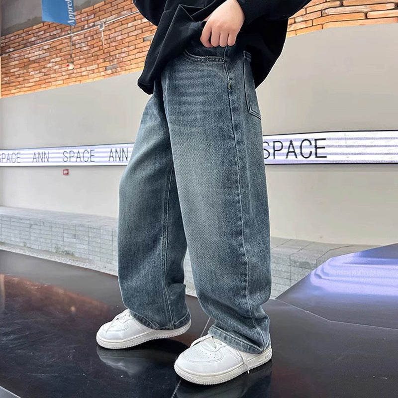 Unisex loose Denim Jeans with wide cut Mune Fashion