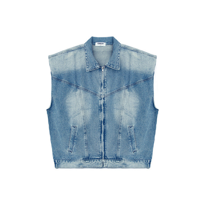 Ladies Denim Vest Mune Fashion