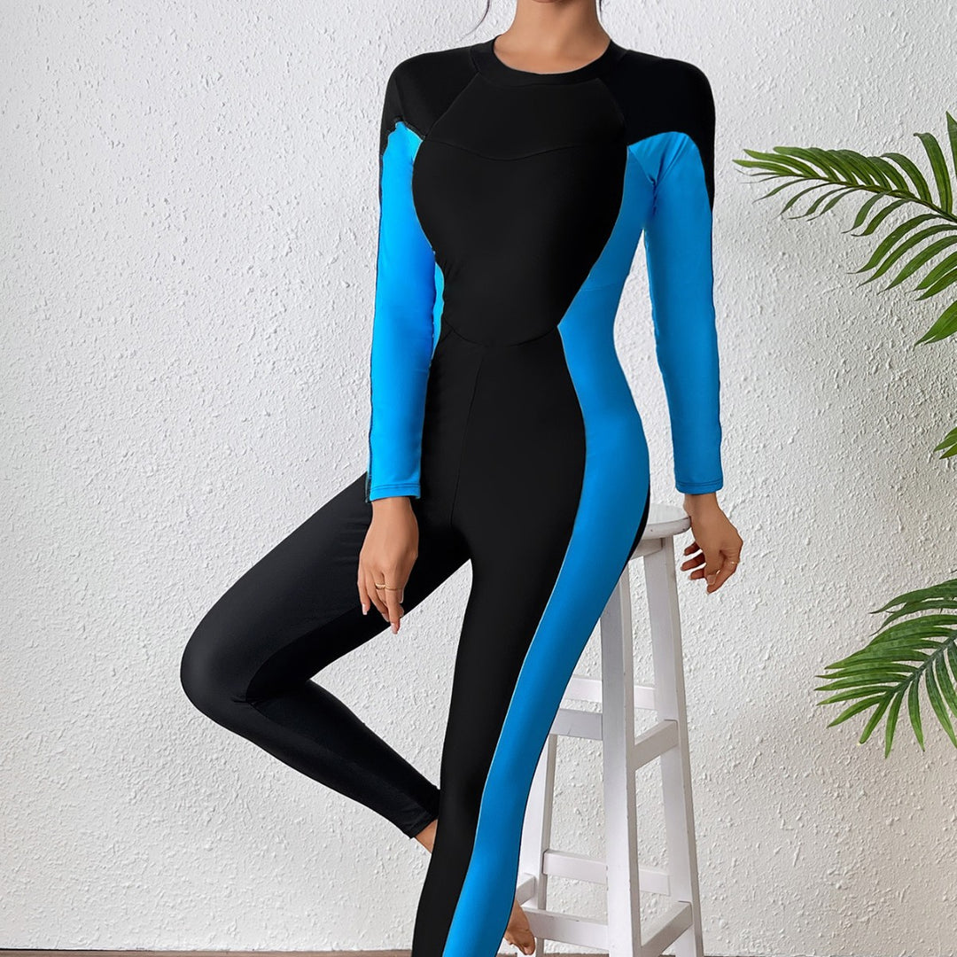 Women's Long Sleeve Neoprene Suit Mune Fashion
