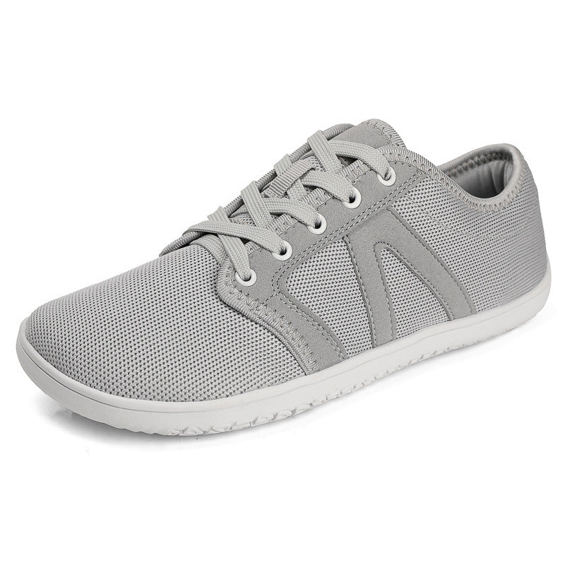 Unisex nan minimalist city sneaker with fine mesh textile upper, padded instep and flexible rubber outsole Mune Fashion