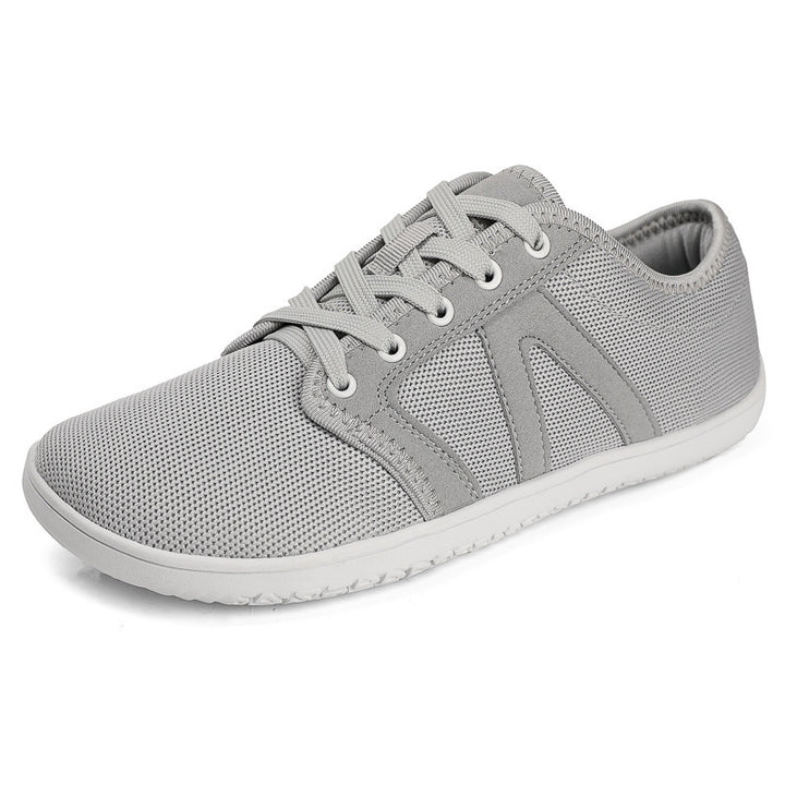 Unisex nan minimalist city sneaker with fine mesh textile upper, padded instep and flexible rubber outsole Mune Fashion