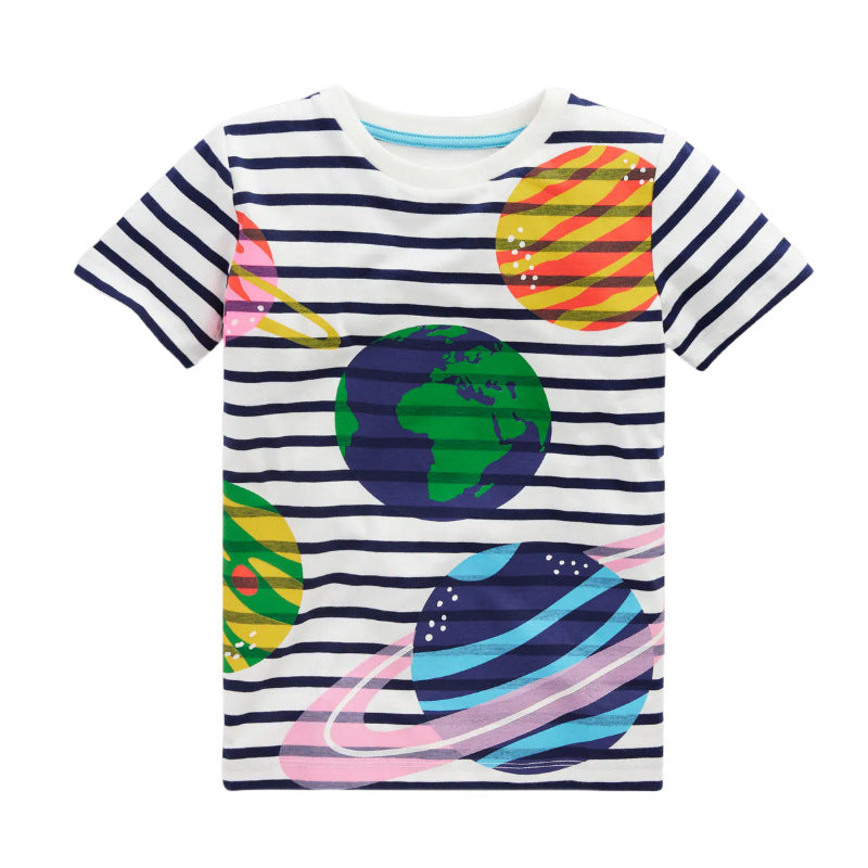Boys T-Shirt with vibrant space design Mune Fashion