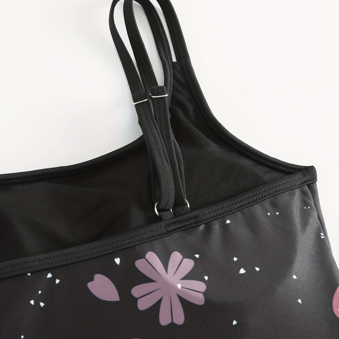 Women’s Sports Tankini with Adjustable Straps Mune Fashion