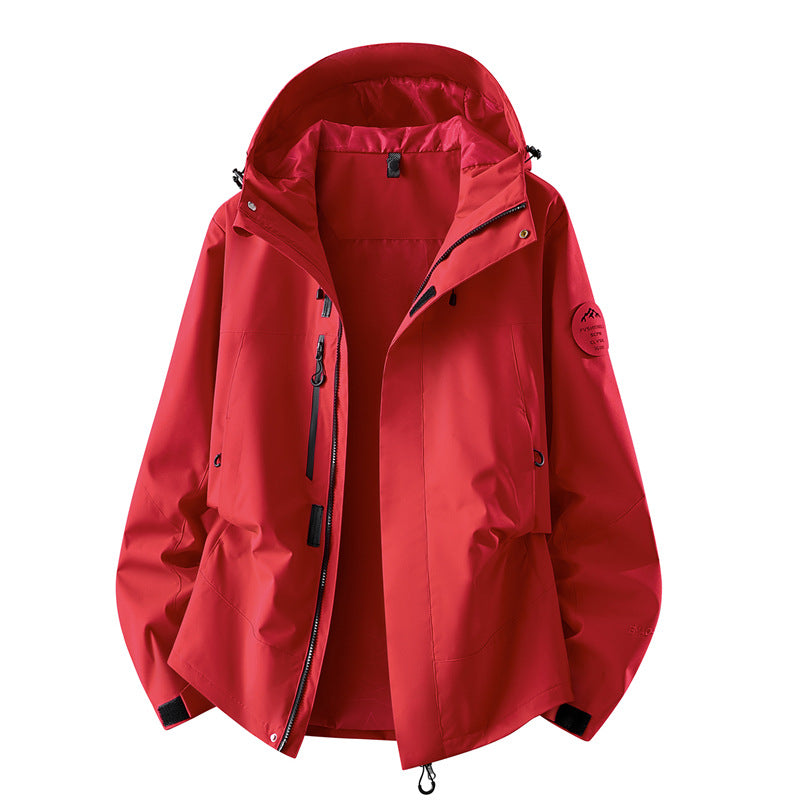 Women's technical three-layer softshell rain jacket with taped seams and multifunctional pockets Mune Fashion