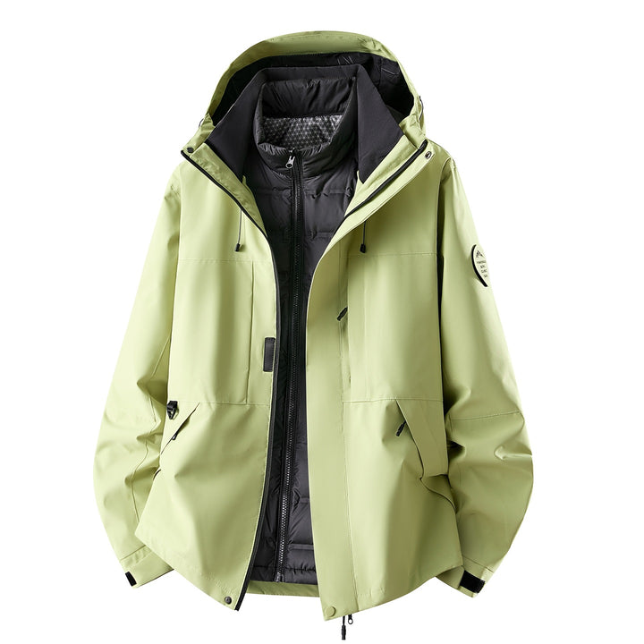 Women's Multifunctional Outdoor Jacket with Removable Quilted Inner Jacket Mune Fashion