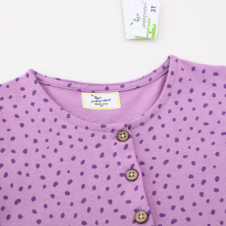 Girls casual dress with cute llama applique Mune Fashion