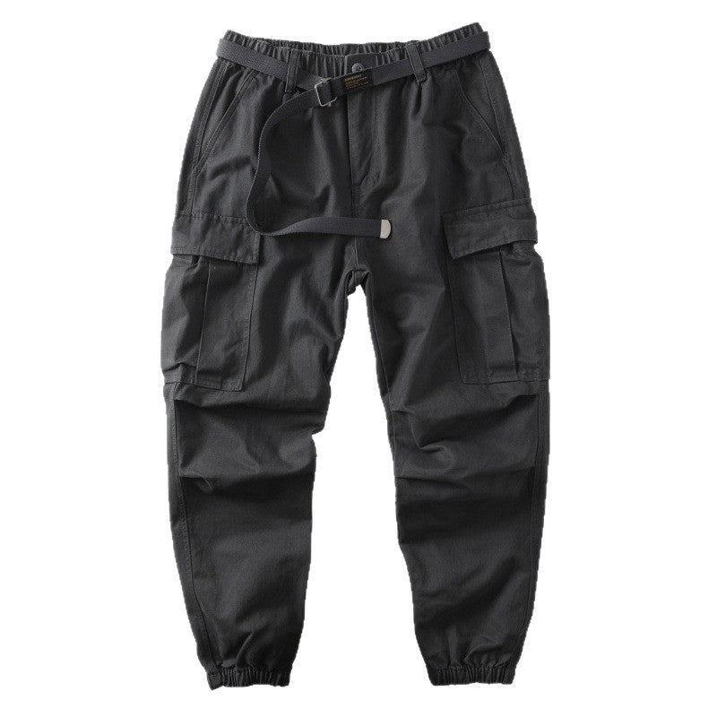 Men's cargo pants with adjustable waistband and practical pockets Mune Fashion
