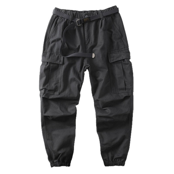 Men's cargo pants with adjustable waistband and practical pockets Mune Fashion