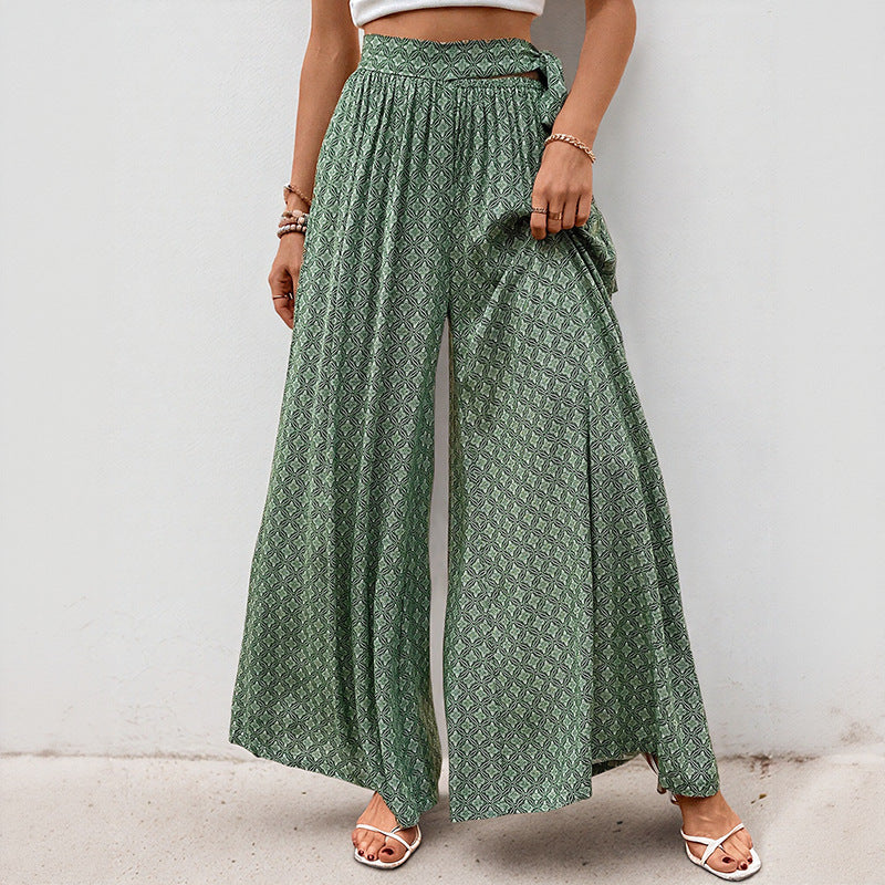 Ladies Wide Palazzo Pants Mune Fashion