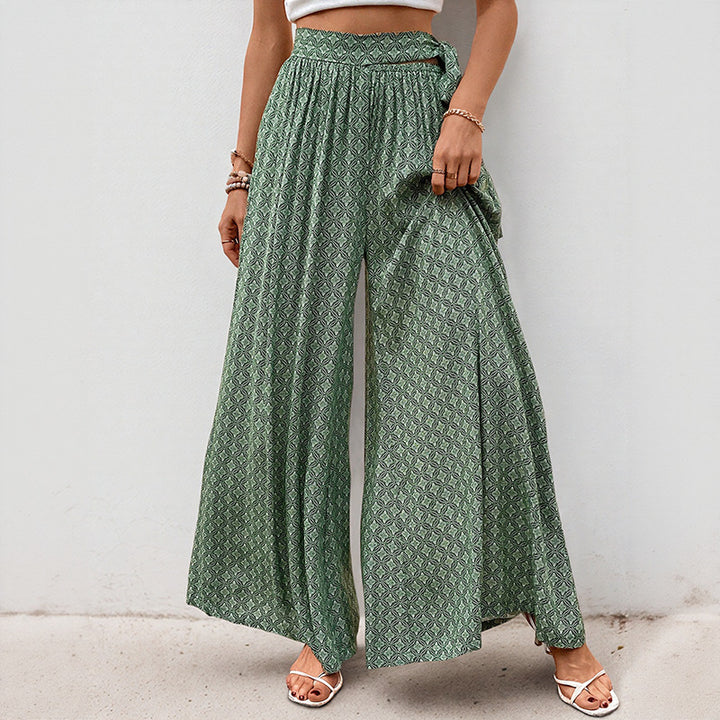 Ladies Wide Palazzo Pants Mune Fashion