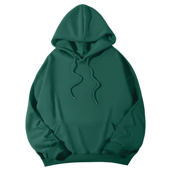 Unisex Oversize Fleece Hoodie with dropped shoulder, kangaroo pocket and wide ribbed hem Mune Fashion