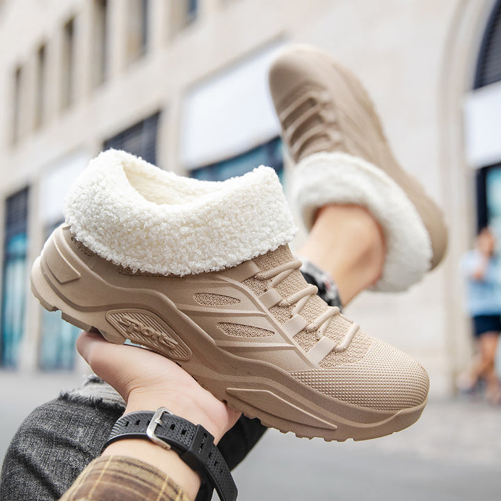 Women Padded Slip-On Sneaker Clogs with Teddy Lining Mune Fashion