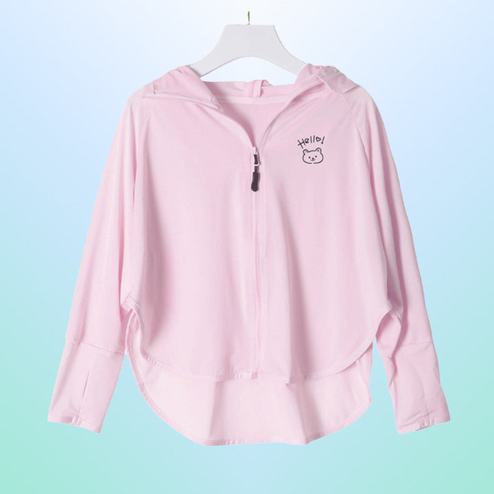 Women's lightweight UV protection jacket with practical hood Mune Fashion