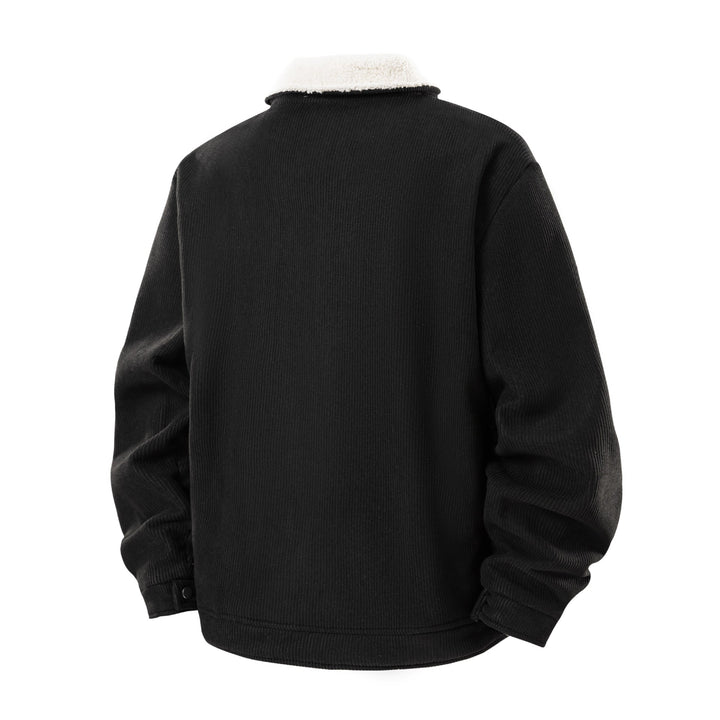 Men's Cozy Cord Jacket with Teddy Lining Mune Fashion