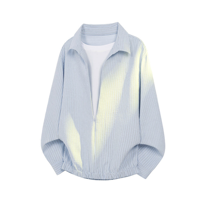 Men's Modern Striped Overshirt Mune Fashion
