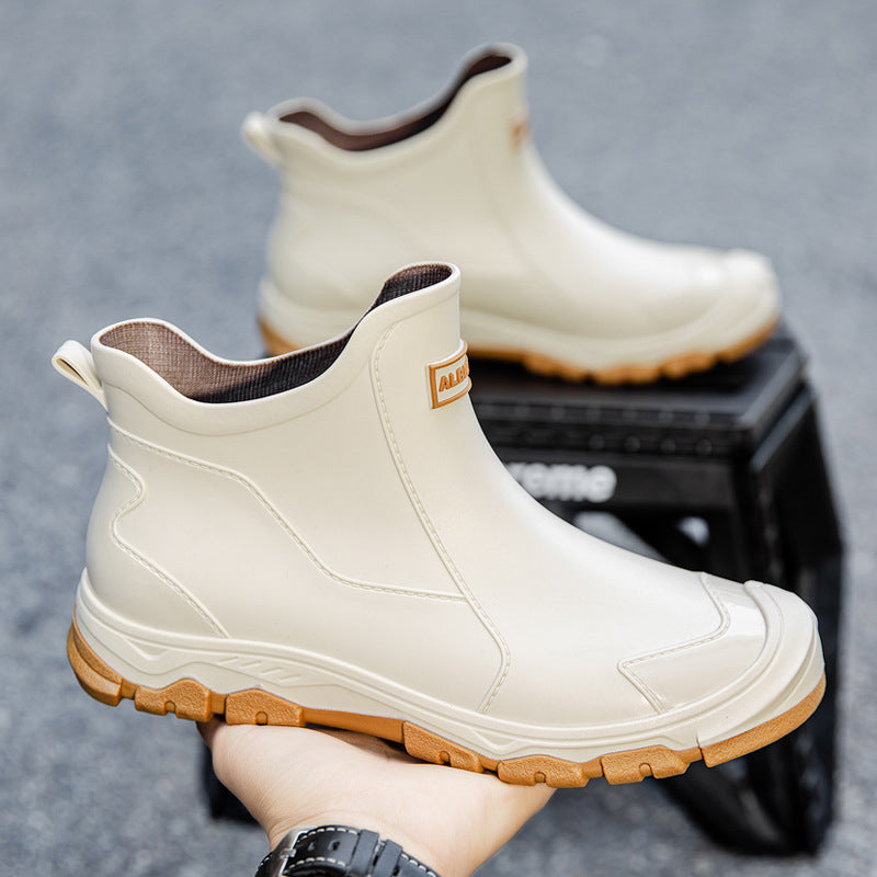 Men's rubber boots with non-slip sole and flexible entry Mune