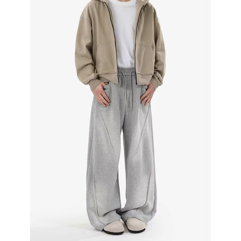 Men's Extreme Oversize Jogging Pants with extra wide leg, drawstring and side pockets Mune Fashion
